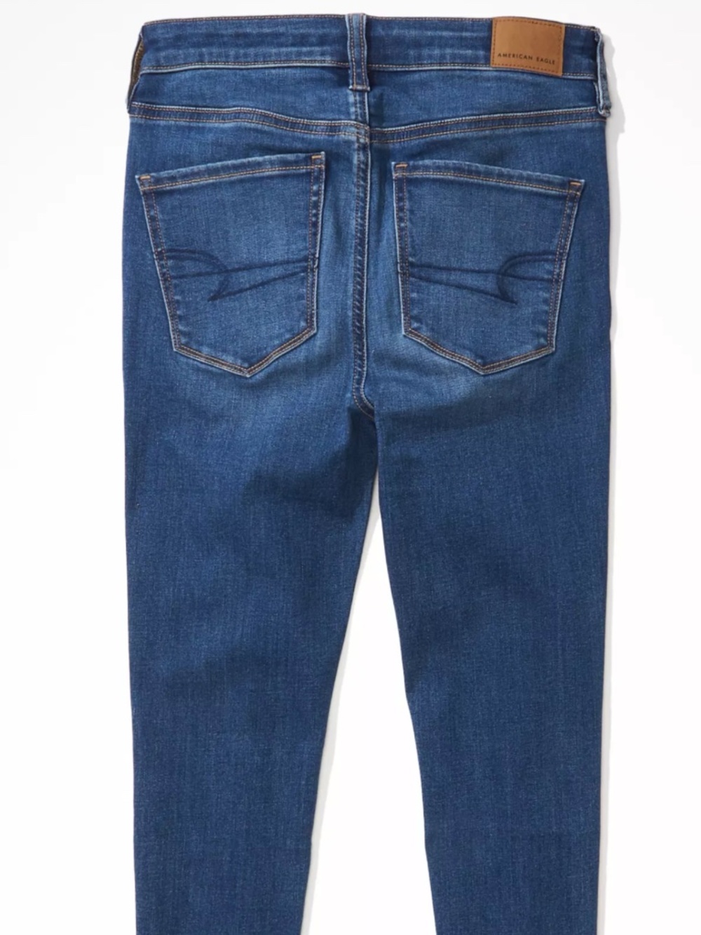 AE High-Waisted Jegging Jeans Size 12 Short Medium Wash NWT